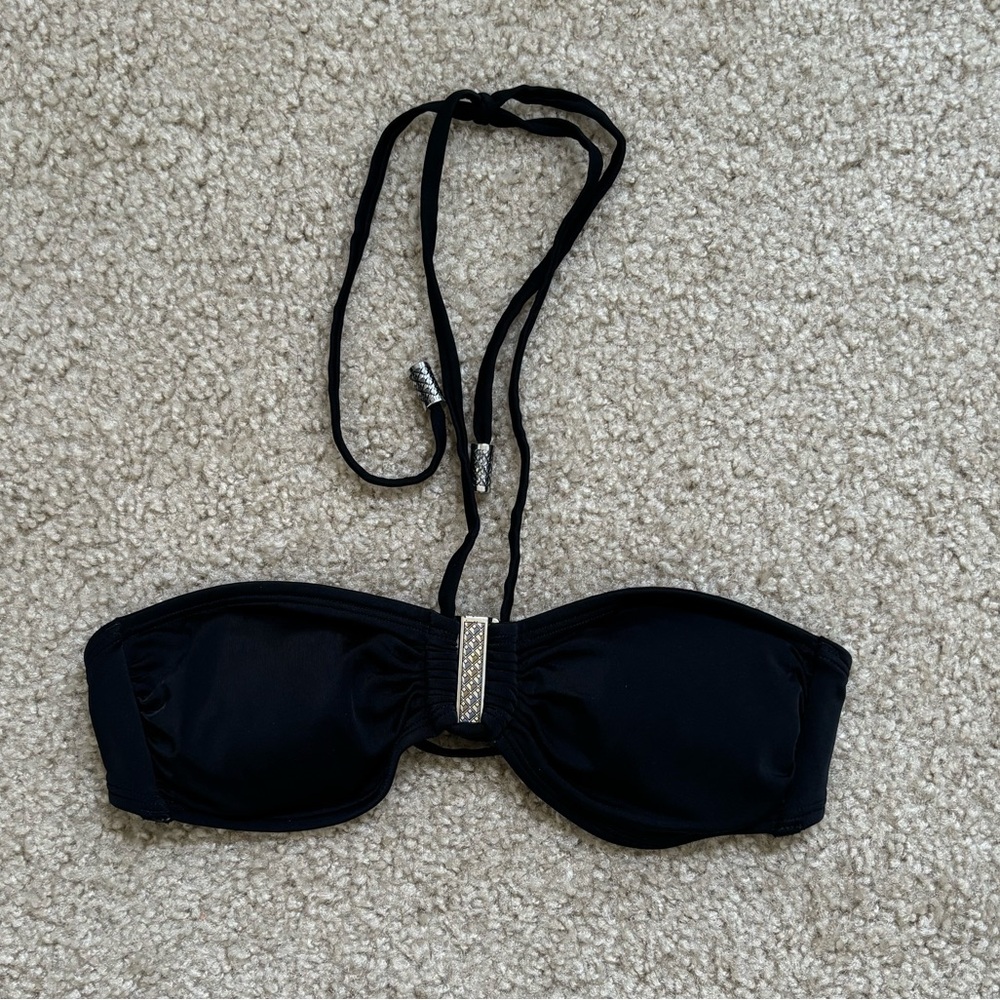 Black Bikini Halter Top
